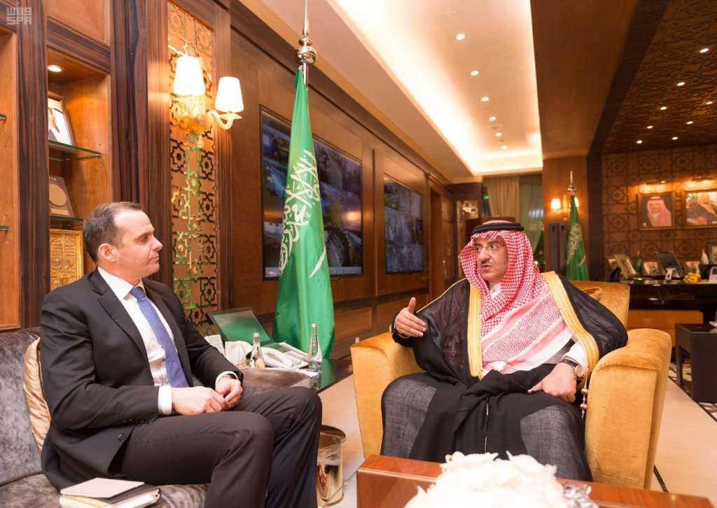 Crown Prince, US Special Presidential Envoy Discuss War on ISIS with