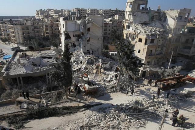 Warplanes Drop Incendiary Bombs in Syria’s Idlib