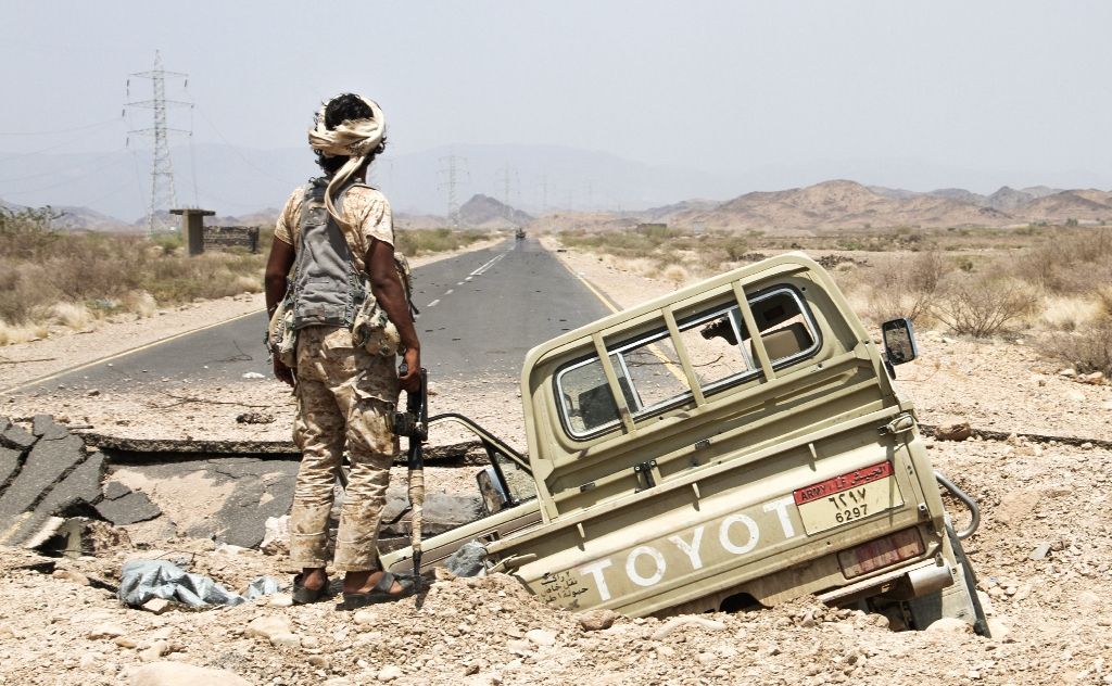 Arab Coalition : Saudi Helicopter Crashed in Yemen