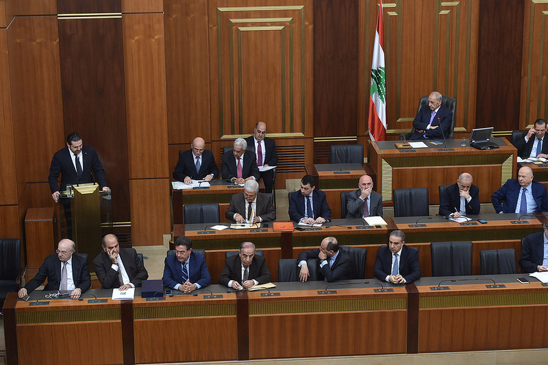 Lebanon: Hariri Details Government Achievements before Parliament