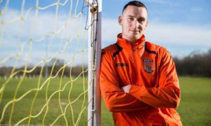Dan Westwood of Wolverhampton Sporting has scored over 100 goals for the club in just over a year and is now being scouted by league clubs. Photograph: Fabio De Paola for the Guardian