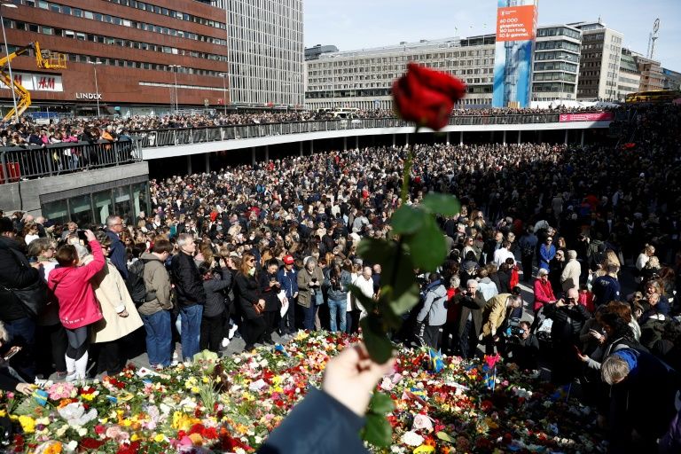 Minute of Silence Observed for Stockholm Attack Victims