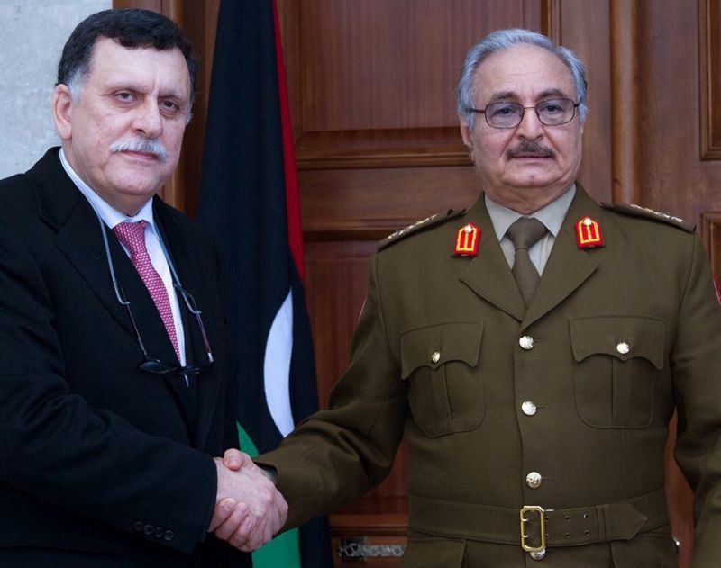 Libya’s Sarraj, Haftar Meet in Abu Dhabi