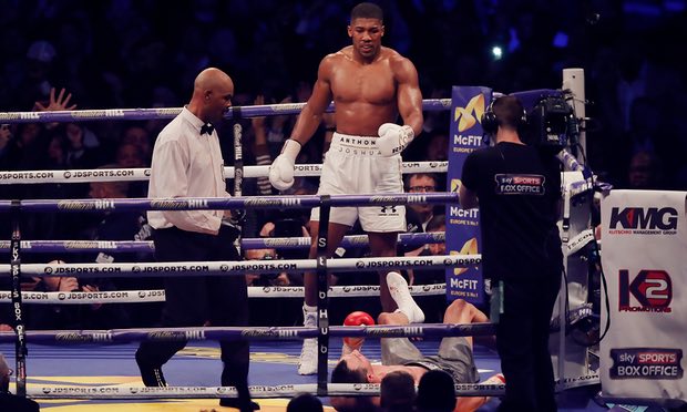 After Flooring Klitschko, Anthony Joshua Now Has the World at His Feet
