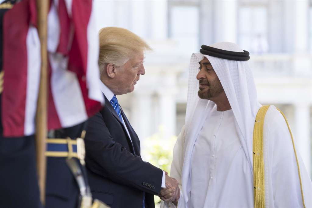 Trump Receives Abu Dhabi Crown Prince
