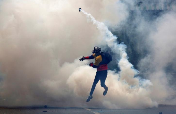 Tear Gas Seeps into Homes as Violent Venezuela Protests Continue