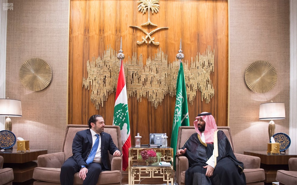 Saudi Deputy Crown Prince Meets Lebanese Prime Minister