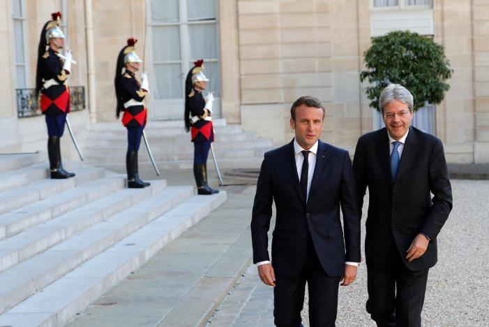Macron Urges More EU Integration on Migrant Crisis