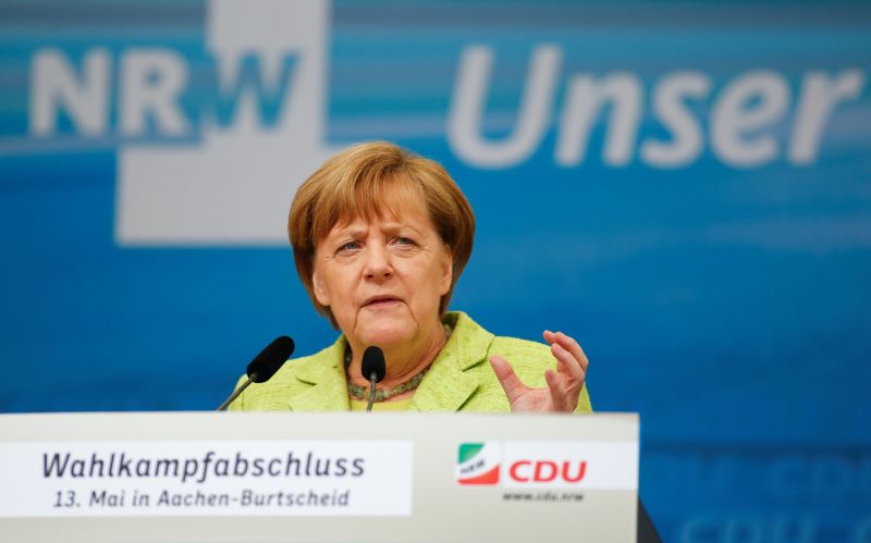 Merkel’s Conservatives Win Elections in Socialist Rival’s Traditional Heartland