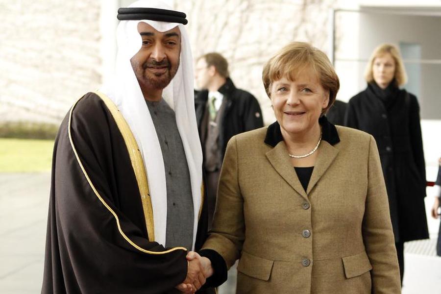 Merkel in UAE, Seeks Diplomatic Solution in Yemen