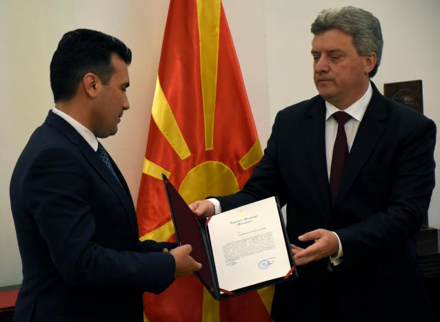 Macedonia President Mandates Opposition to Form Govt.