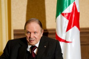 Algerian President Abdelaziz Bouteflika on June 15, 2015 in Algiers, Reuters