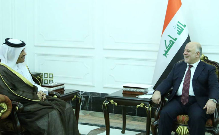 Qatar Invites Abadi to Visit, Opens New Page with Iraq