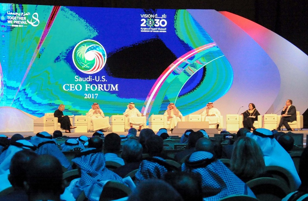 Saudi-US CEO Forum Addresses Kingdom’s Vision 2030 in Social, Economic Fields