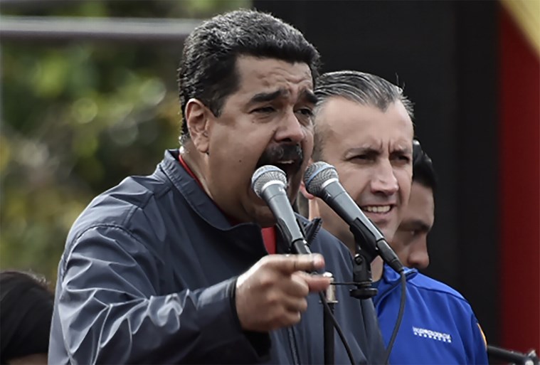 Maduro Tells Trump to ‘Get Pig Hands’ out of Venezuela