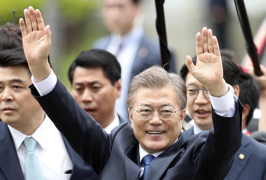 New South Korea President Moon, Trump Agree on Close Cooperation on N. Korea