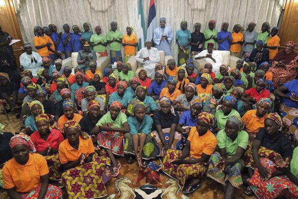 Nigeria President Meets Freed Chibok Girls, Vows Support