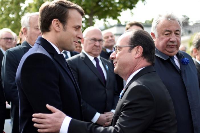 Hollande Says Macron to Be Inaugurated President on Sunday