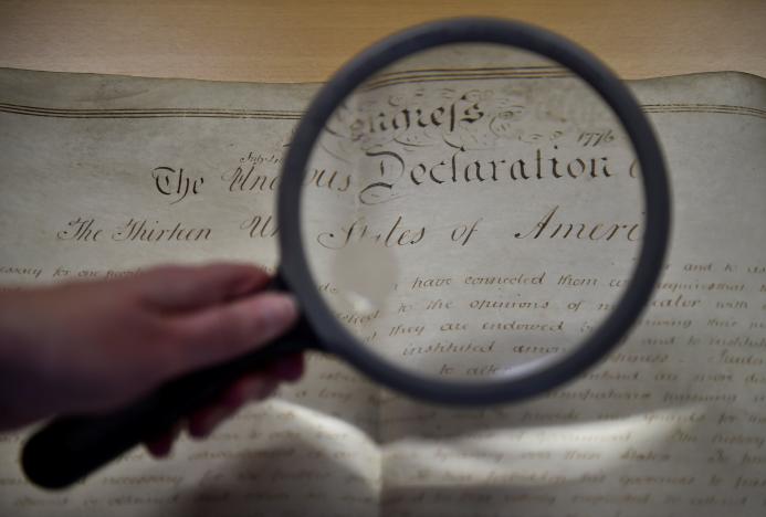 How Did a Copy Of US Declaration of Independence Get to Southern England?