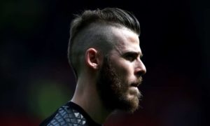 David de Gea’s proposed move to Real Madrid in 2015 fell through at the last minute but the Spanish club still have their eyes on the Manchester United keeper. Photograph: Jan Kruger/Getty Images