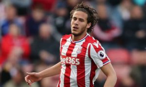 Ramadan Sobhi, who has made 16 appearances for Stoke this season, played in front of 100,000 fans for his previous club, Al Ahly. Photograph: James Baylis - AMA/Getty Images