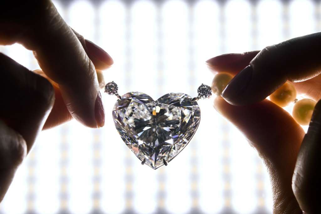 New Record for Heart-Shaped Diamond Sold at Christie’s Auction