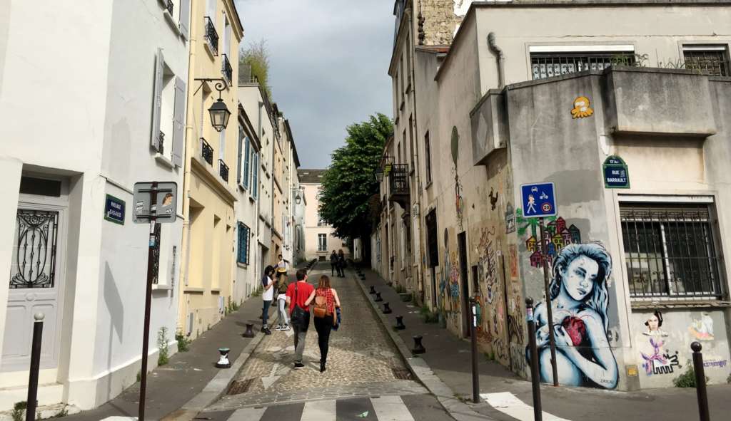 Parisian District Turns into Outdoor Gallery
