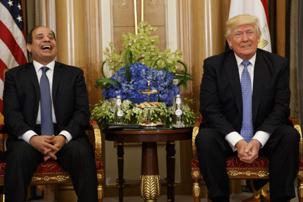 Trump Meets Sisi, Hopes to Visit Egypt