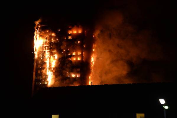 Some Dead, 50 Injured in London Tower Block Major Fire