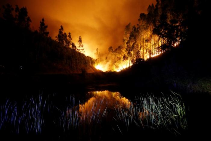 57 Dead, Dozens Injured in Portugal Wildfires