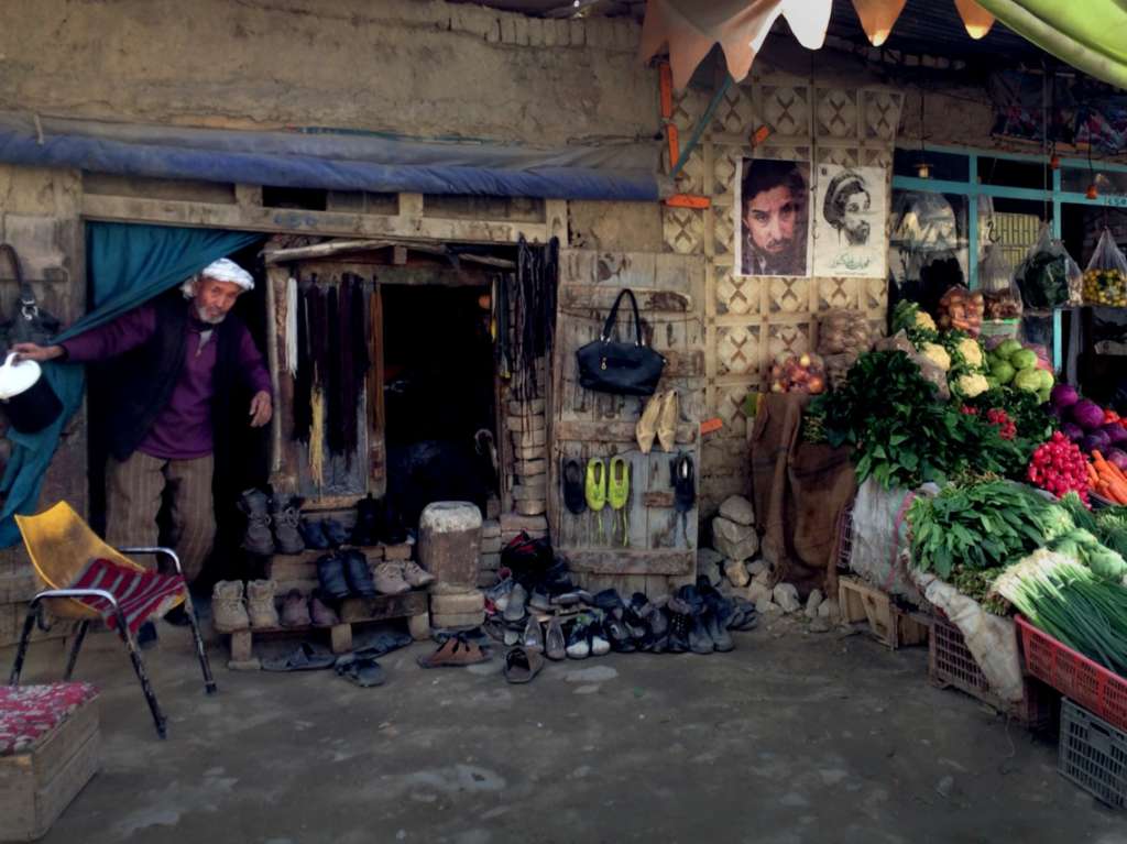 In Kabul, a Sidewalk Cobbler Repairs More than Shoes