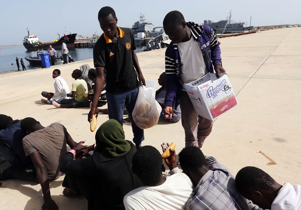 Detained Migrants Show World Signs of their Abuse in Libya