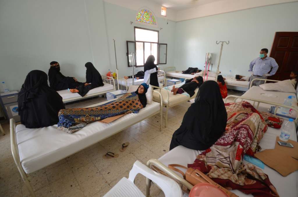Number of Cholera Cases in Taiz Increase Due to Houthi Siege