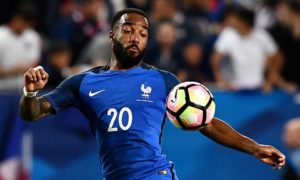 Alexandre Lacazette has been called up for the first time in two years by the France coach, Didier Deschamps. Photograph: Franck Fife/AFP/Getty Images