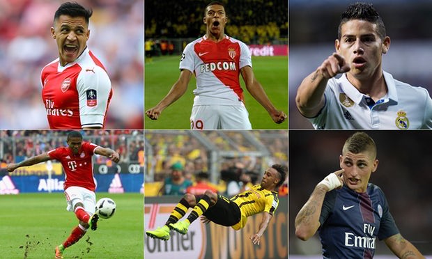 Europe’s Top Transfer Targets: From Mbappé to Aubameyang via Verratti