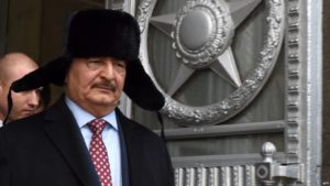 Commander of the Libyan National Army Field Marshal Khalifa Haftar (AFP)