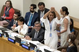 122 Nations Adopt First Treaty Banning Nuclear Weapons
