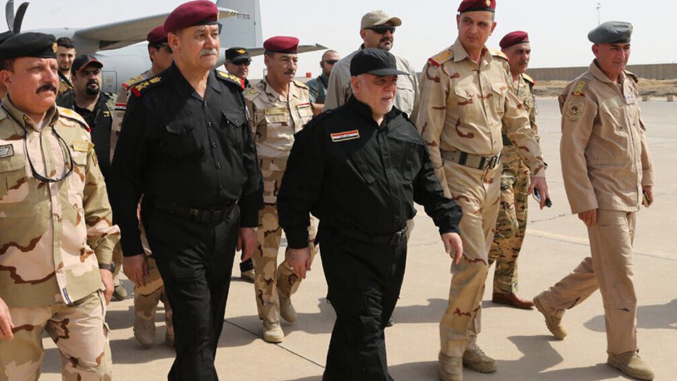 Abadi in ‘Liberated’ Mosul to Congratulate his Troops