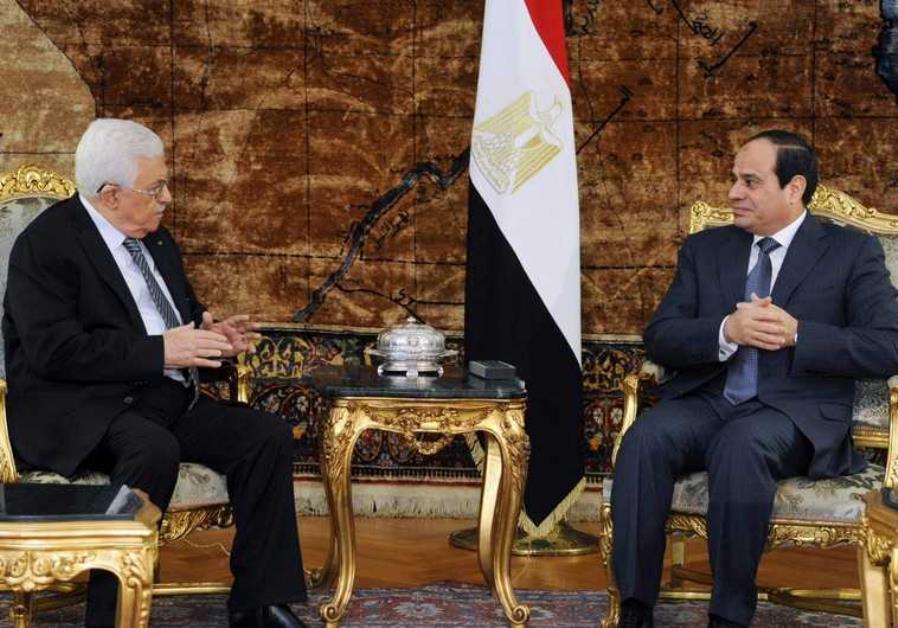Sisi Stresses before Palestinian President Need to End Divisions, Revive the Peace Process