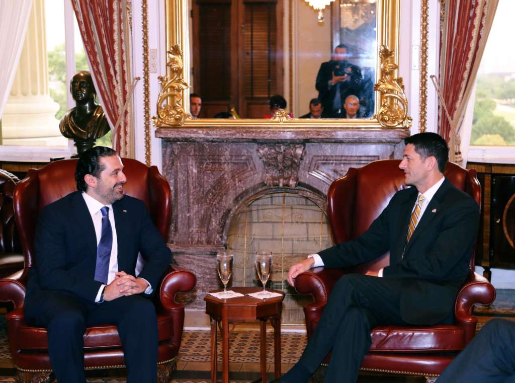 Hariri Calls for Protection of Lebanese Banks from Repercussions of Sanctions against Hezbollah
