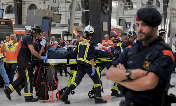 Dozens Injured in Commuter Train Crash in Barcelona Station