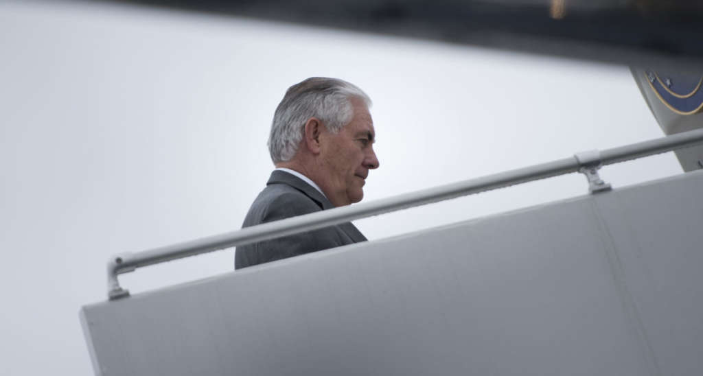 State Department Says Tillerson ‘Taking a Little Time Off’
