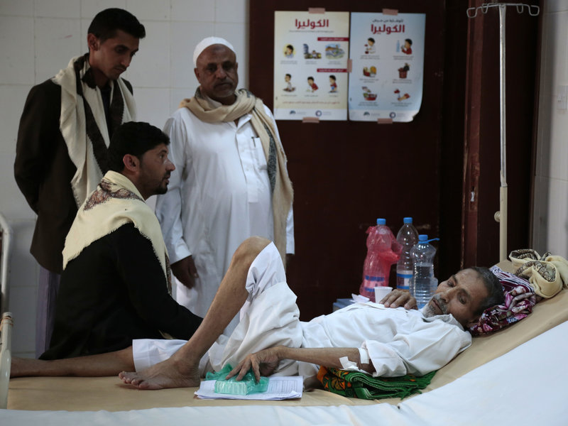 Cholera Declines in Five Yemeni Provinces