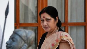 Indian External Affairs Minister Sushma Swaraj. Reuters