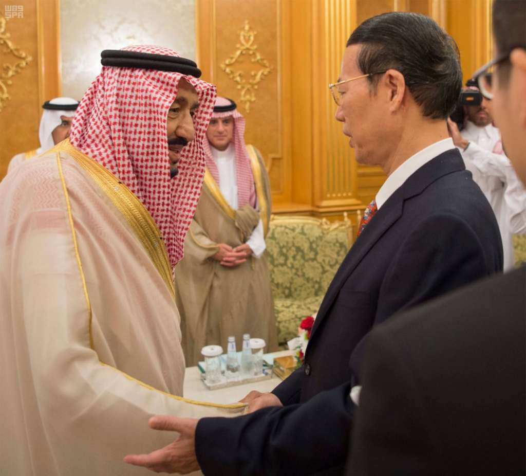 King Salman Lauds Bilateral Relations with China