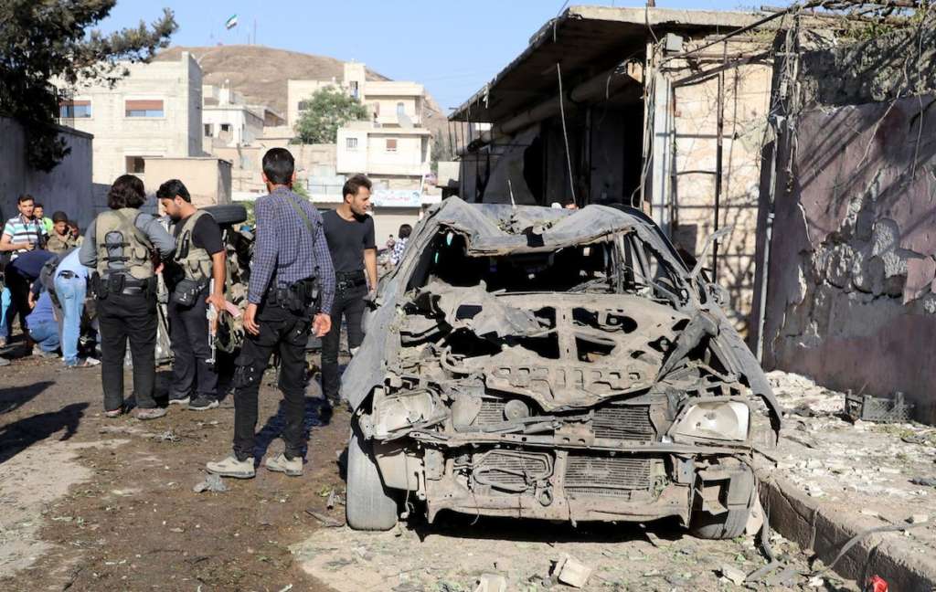 Car Blast Hits Syrian Port City of Latakia