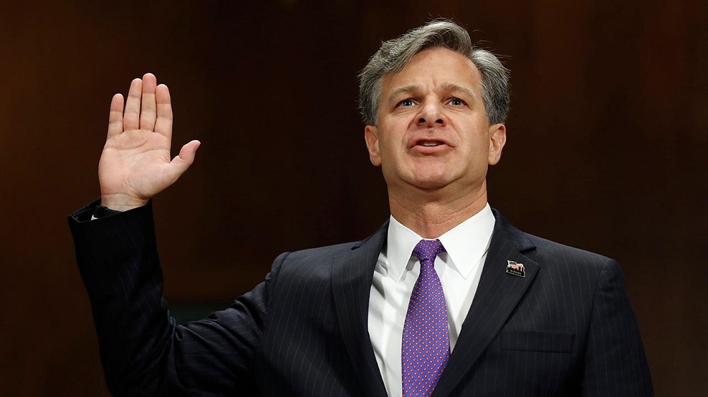 Christopher Wray Sworn in as FBI Chief