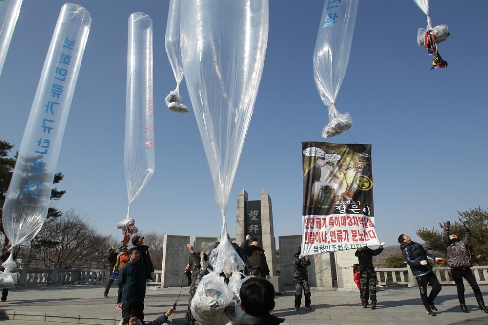 Fighting North Korea with Balloons, TV Shows and Leaflets