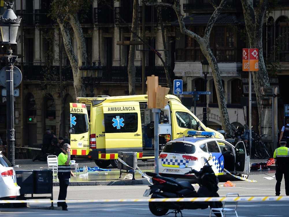 Suspected Driver behind Barcelona Ramming Shot Dead