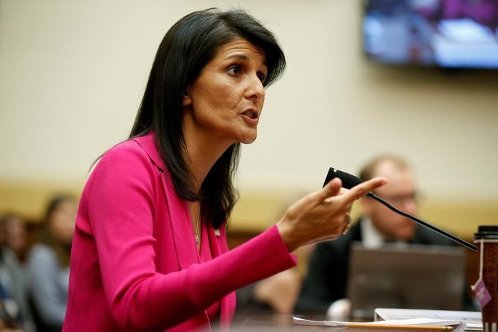 US Ambassador Haley Voices Concerns on IAEA Inspectors not Gaining Access to Iran Military Bases